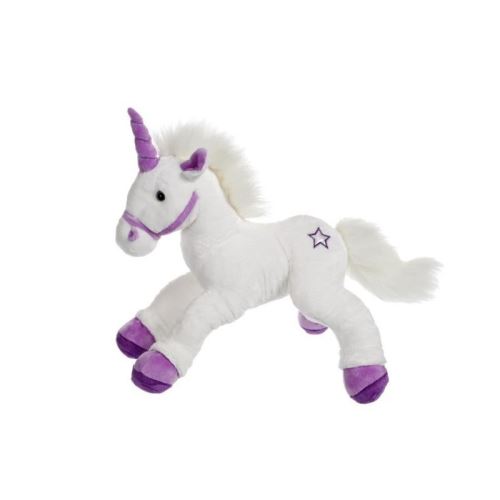 Peluche licorne féerique Violet Gipsy 42 cm