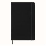 Carnet Smart grand format Moleskine Ligné Noir