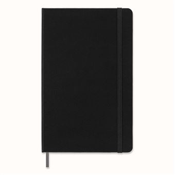 Carnet Smart grand format Moleskine Ligné Noir