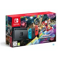 Pack Console Nintendo Switch + Jeu Mario Kart 8 Deluxe - Console