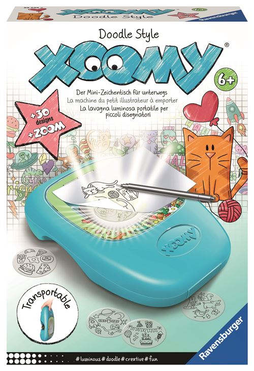 Activité De Dessin Ravensburger Xoomy Midi Doodle Party