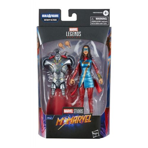 Figurine Hasbro Marvel Legends Infinity Ultron BAF Ms. Marvel 15cm- -