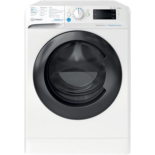 Lave linge s&eacute;chant INDESIT BDE107448WKVFR