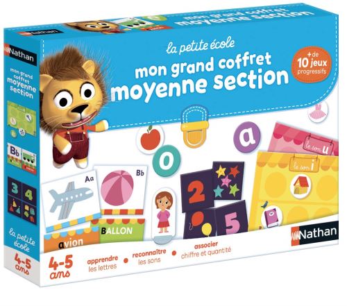 NATHAN FND GRAND COFFRET MOYENNE SECTION