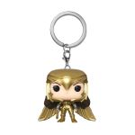 Figurine Funko Pop Keychain WW84 Wonder Woman Golden Armor