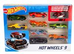 Coffret Hot Wheels 9 véhicules