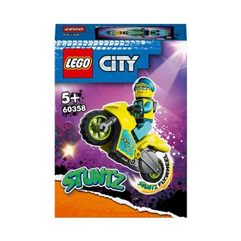 LEGO City Stuntz 60358 - La cyber moto de cascade