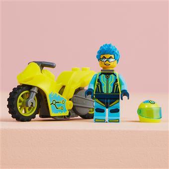 LEGO City Stuntz 60358 - La cyber moto de cascade