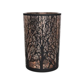 Décoration de Noel Kaemingk Photophore verre decoratif arbre laser