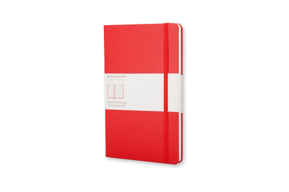 classique quadrillé grand format Moleskine couverture rigide