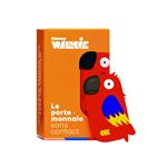 Porte monnaie sans contact Money Walkie Perroquet Rouge