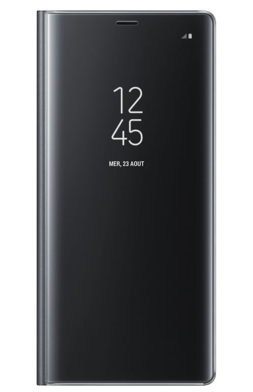 Etui Samsung Clear View Noir pour Galaxy Note 8