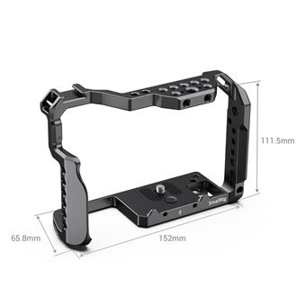 Cage SmallRig pour Panasonic GH5 et GH5S Noir