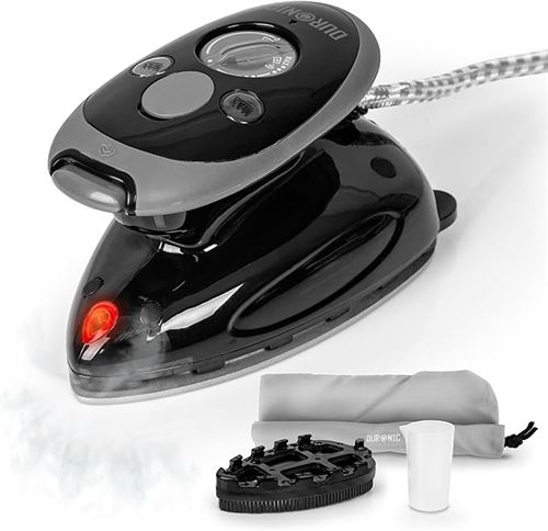 Fer à repasser de voyage Duronic S12 BK 375 W Noir