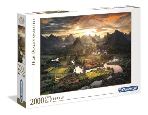 Puzzle 2000 pièces Clementoni High Quality China - Puzzle