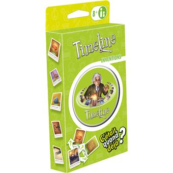 Jeu de cartes Asmodee Timeline Inventions