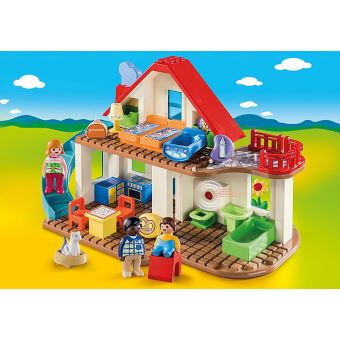 8€13 sur Playmobil 1.2.3. 70179 Train avec passagers et circuit - Playmobil  - Achat & prix