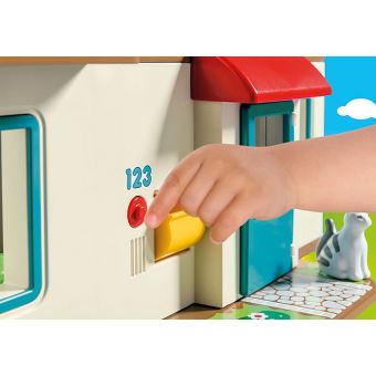 Playmobil 1.2.3 70129 Maison familiale