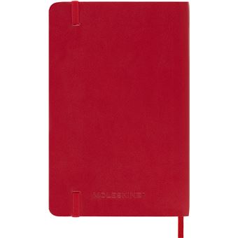 Agenda civil semainier Moleskine Format de poche souple Rouge