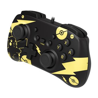 Manette Hori pour Nintendo Switch Horipad Mini Edition Pokémon: Pikachu Noir & Or