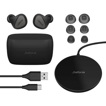 Jabra Connect 5t - Écouteurs sans fil avec micro - intra-auriculaire - Bluetooth - Suppresseur de bruit actif - isolation acoustique - noir titane