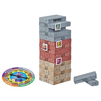 Jeu d'adresse Hasbro Jenga Edition Fortnite