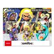 Pack de 3 Figurines Amiibo Splatoon Octaling + Inkling + Salmioche