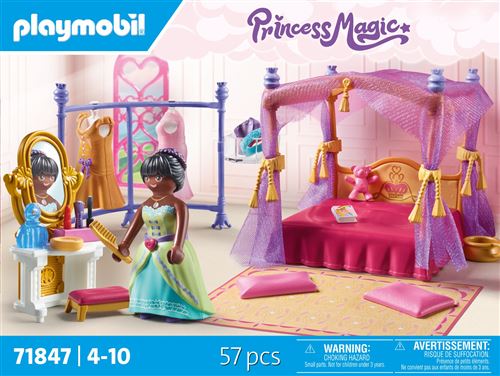 Playmobil Princess Magic 71847 Chambre de princesse avec lit baldaquin