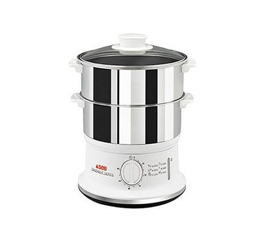 Cuiseur vapeur Seb VC145100 Blanc en Inox
