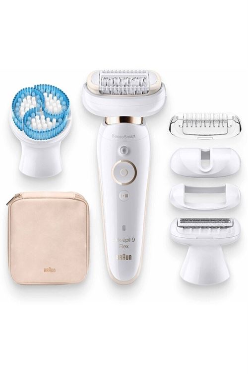 Elektrische epilator Braun Silk Epil 9 Flex 9010 3D Wit