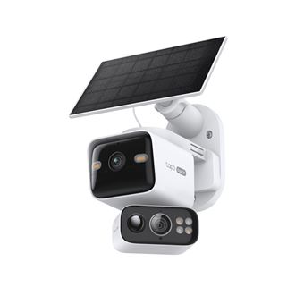 Kit de caméra de surveillance connectée TP-Link Tapo TC93D V1 extérieure Blanc + Panneau solaire - 1