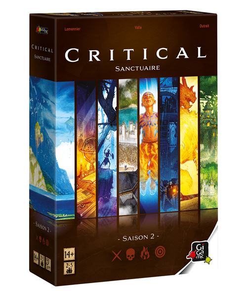 Jeu de rôles Gigamic Critical Sanctuaires Saison 2 - Gigamic