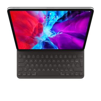 Clavier Apple Smart Keyboard Folio Noir pour iPad Pro 12,9 5ème génération  - Claviers pour tablette