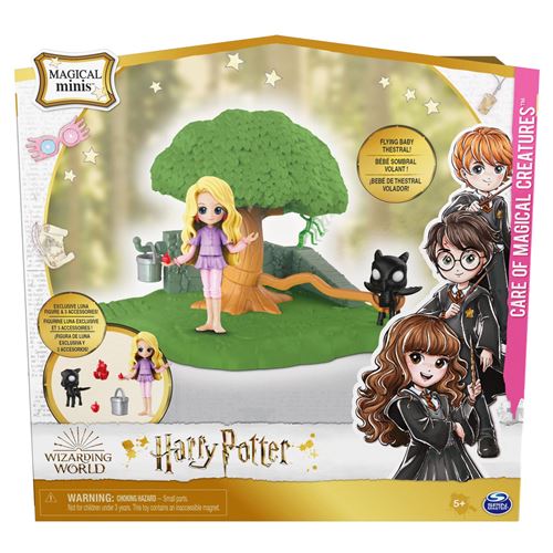 Wizarding World Harry Potter - Hogwarts Pflege magischer Geschöpfe Spielset mit exklusiver Luna Lovegood Sammelfigur