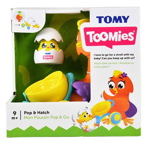 Jouet d'éveil Tomy Mon Poussin Pop et Go