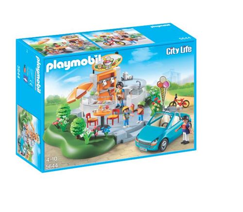 Playmobil City Life 5644 Salon De Thé Et Glacier