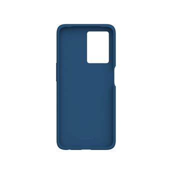 Coque Silicone Bleu BigBen Connected pour Oppo A77