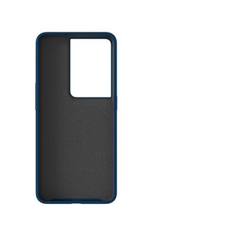 Coque Silicone BigBen Connected pour Oppo Reno 8 Lite Bleu