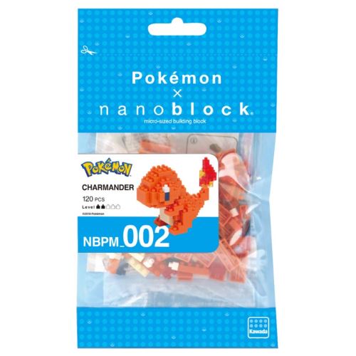 Figurine A Monter Nanoblock - Pokemon - Salameche