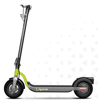 Trottinette elec ARGENTO EVO Cadre Acier moteur 350W 15Nm  Pneu 10'''' Frein AV Tambour AR Elect 15kg Batt 36V 7.8Ah 280Wh IP54