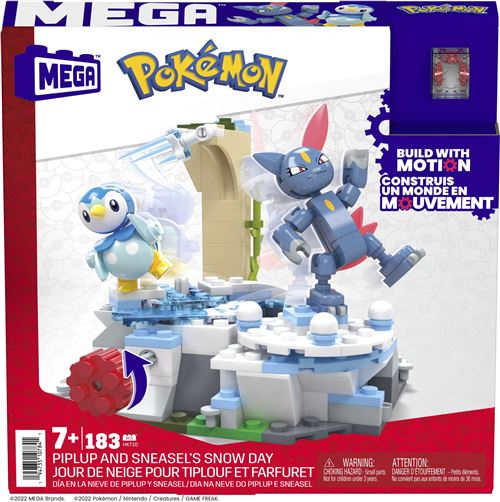 Jeu de construction Mega Construx Pokémon Tiplouf et Farfuret