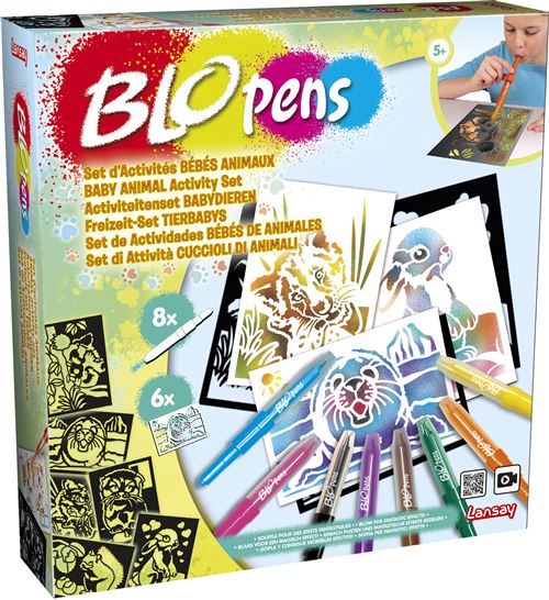 Jeu Creatif Lansay Blopens Set D Activites Bebe Animaux Autre Jeu Creatif Achat Prix Fnac