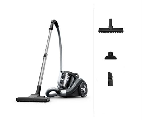 Aspirateur sans sac Rowenta Compact Power XXL Modèle Parquet RO4B36EA 900 W  Gris - Achat & prix