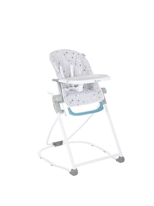 Chaise haute Badabulle Compacte Grise
