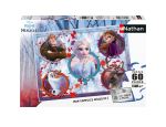 Puzzle 60 pièces Nathan Unis pour la vie Disney La Reine des Neiges 2