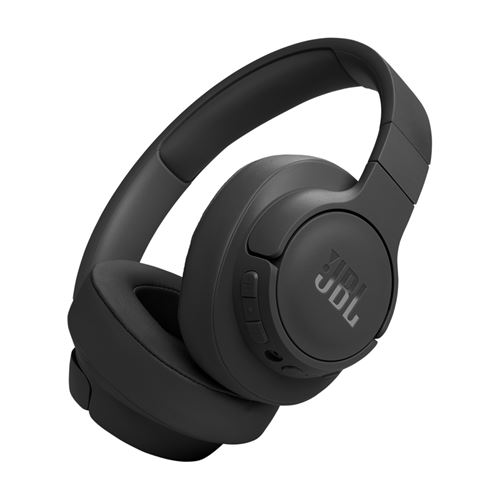 Casque supra-auriculaire sans fil Bluetooth JBL Tune 770NC à réduction de bruit adaptative Noir