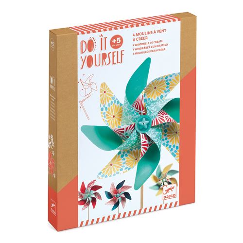 Sweet Moulin a vent Rouge Djeco