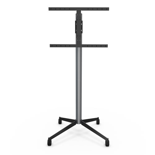 Pied TV Mobile ou Fixe Erard KANA 1600XXL pour écrans de 40" à 80" Gris et Noir