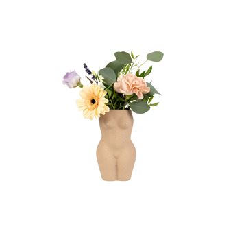 Vase en céramique Doiy Corps Petit Modèle Beige