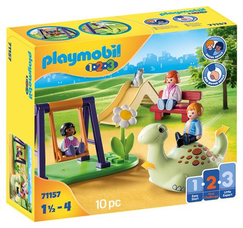 Playmobil 1.2.3 71157 Aire de jeux